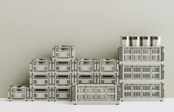 Best Hay Colour Crate - Medium - Grey