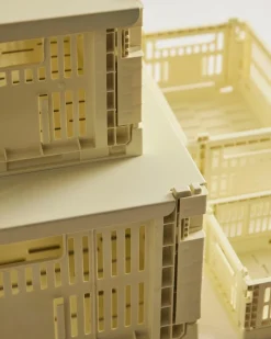 Discount Hay Colour Crate - Medium - Light yellow