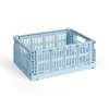 New Hay Colour Crate - Medium - Soft blue