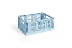 New Hay Colour Crate - Medium - Soft blue