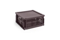 Hot Hay Colour Crate - Medium Square - Bordeaux