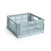 Sale Hay Colour Crate - Medium Square - Dusty blue