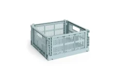 Sale Hay Colour Crate - Medium Square - Dusty blue