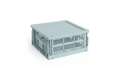Sale Hay Colour Crate - Medium Square - Dusty blue