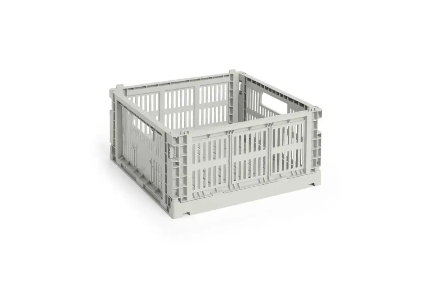 Hay Colour Crate - Medium Square - Grey