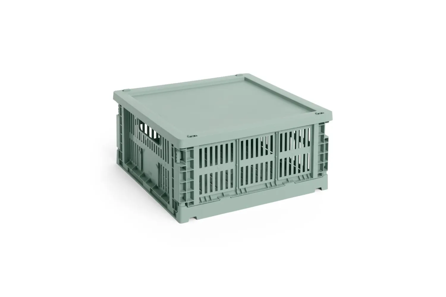 Online Hay Colour Crate - Medium Square - Sage green