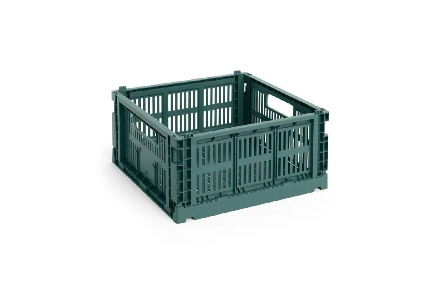 Clearance Hay Colour Crate - Medium Square - Dark green
