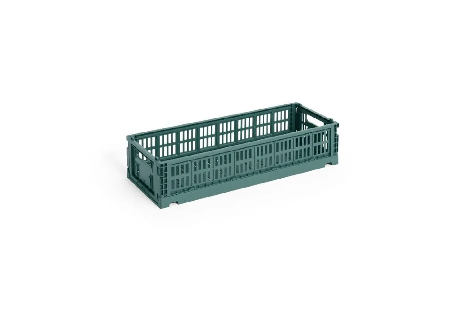 Discount Hay Colour Crate Mini - Oblong - Dark green
