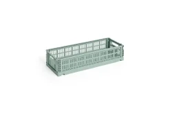Hay Colour Crate Mini - Oblong - Sage green