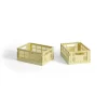 New Hay Colour Crate Mini - Set of 2 - Dusty yellow
