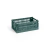 Hot Hay Colour Crate - Small - Dark green