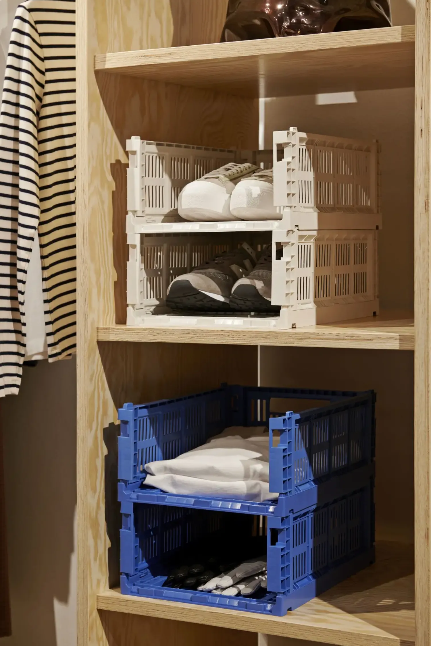 Best Hay - Colour Kasse - Recycled - Large - Hvid - Off-White