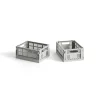 Outlet Hay - Colour Kasser - Recycled - Mini - Lysegrå - Light Grey - 2 stk