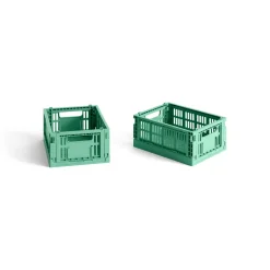Outlet Hay - Colour Kasser - Recycled - Mini - Dark Mint - 2 stk