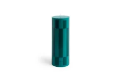 Online Hay - Column Candle - Green and dark green