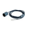 Clearance Hay - Common Table Cord Set - Lampefatning med ledning - Anthracite blue
