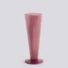 Outlet Hay - Conical Vase - Medium - Rose/mørk rød