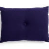 Online Hay - Dot Cushion - Linen - Dark blue