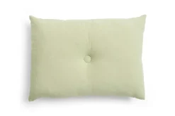 Clearance Hay - Dot Cushion - Linen - Pistachio green