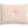 Hot Hay - Dot Cushion - Linen - Strawberry milkshake