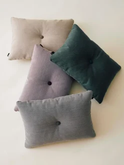 Hot Hay - Dot Cushion - Steelcut Trio - Green