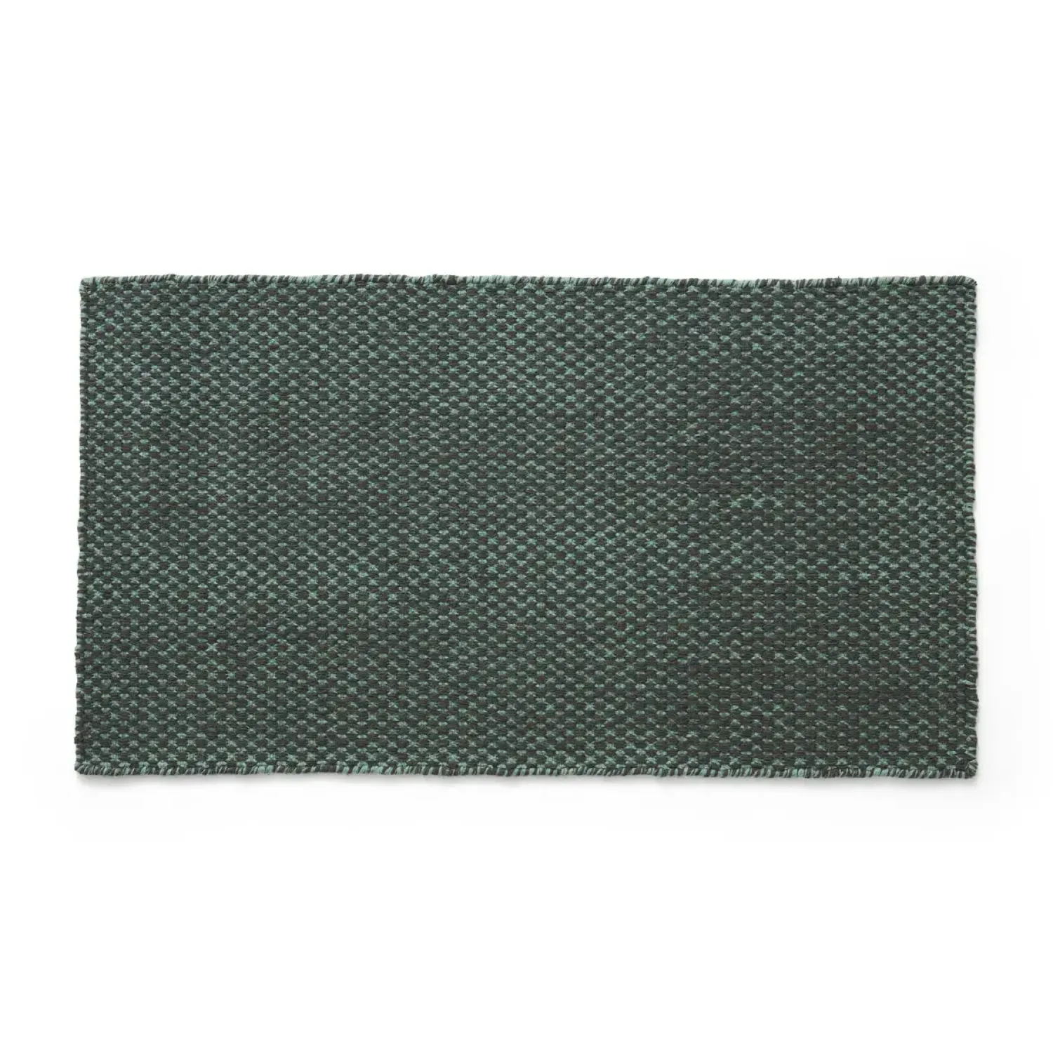 Best Hay - Dørmåtte - Moiré Mat - Emerald Green - 52x95 cm