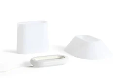 Discount Hay - Drome Table Lamp - White Opal