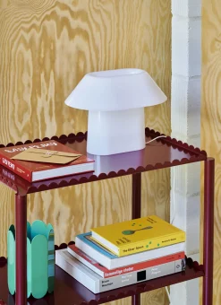 Discount Hay - Drome Table Lamp - White Opal