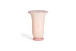 Best Hay - Empire Vase - Medium - Light Pink - Light pink with pink base - 749