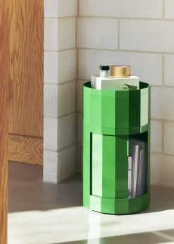 Best Hay - Facet Cabinet - High - Spinach Green - Grønt - med hjul