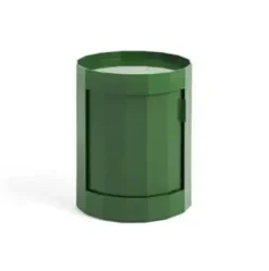 Best Hay - Facet Cabinet - Low - Spinach Green - Sidebord med hjul - grønt