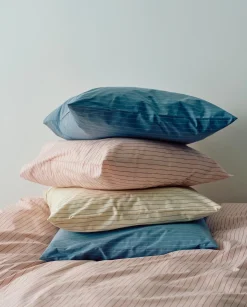 Outlet Hay - Fineline Pillow Case - 63 x 60 - Blue