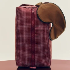Discount Hay - Grid Wash Bag - Medium - Mørk blå