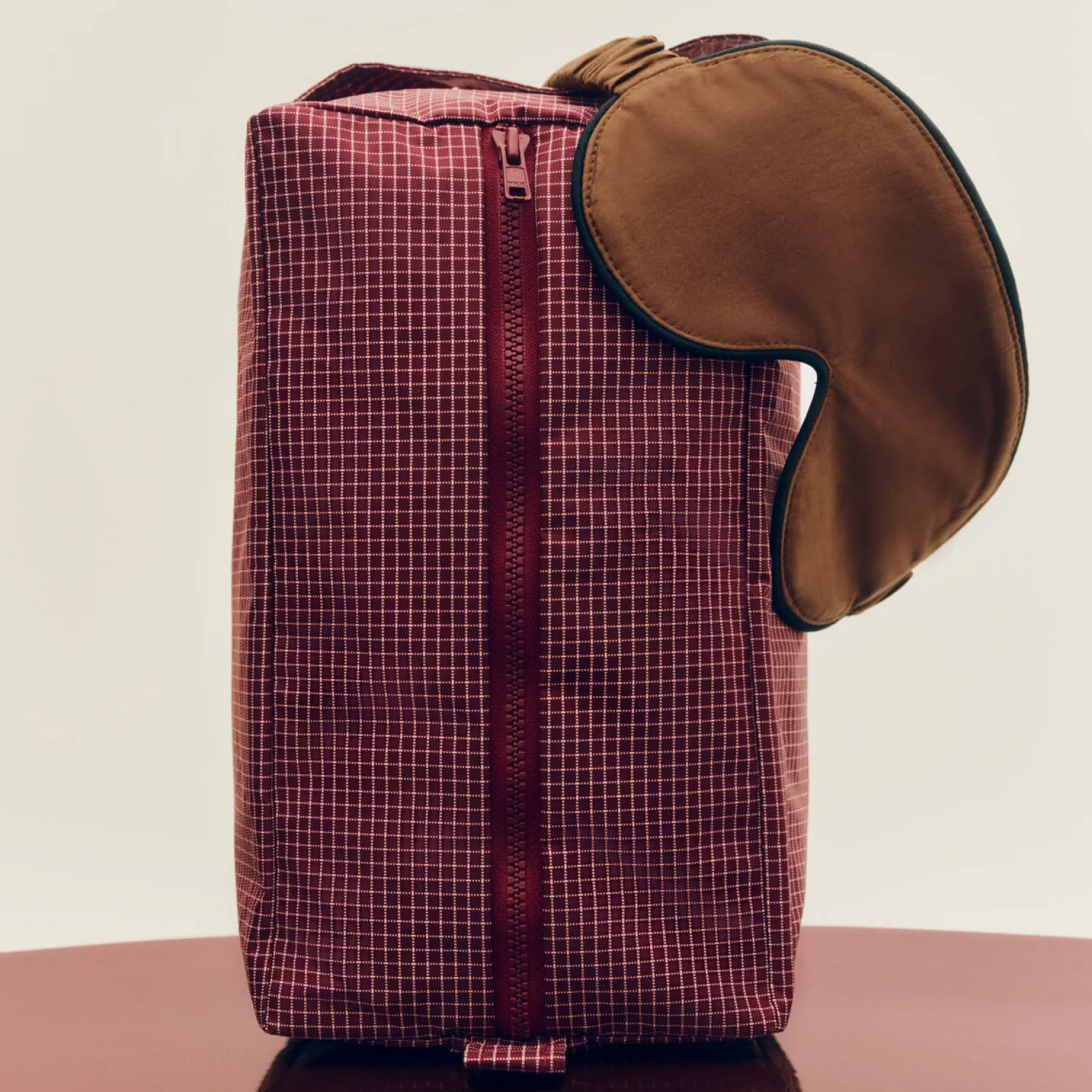 Discount Hay - Grid Wash Bag - Medium - Mørk grøn