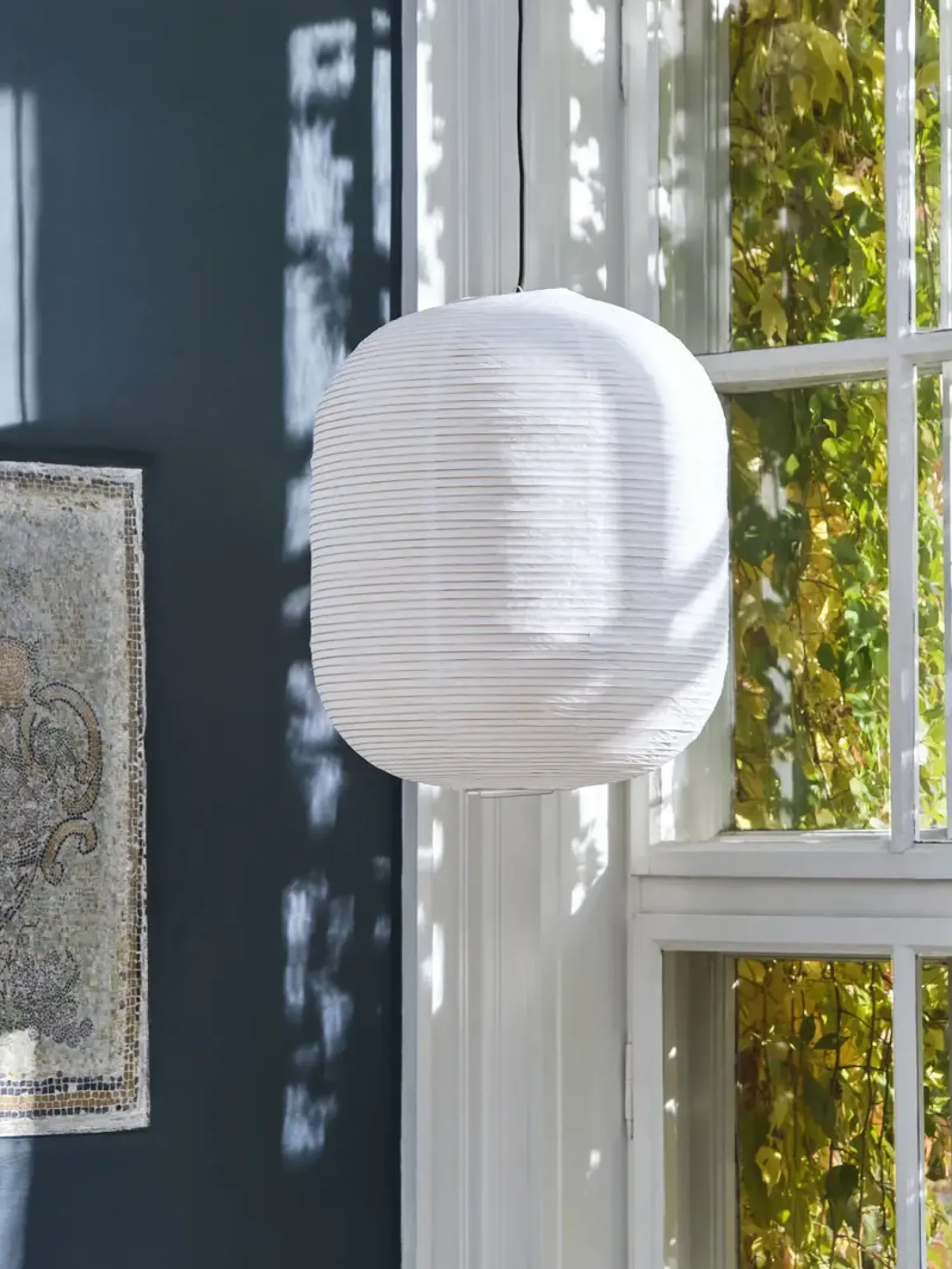 Online Hay - Lampeskærm i Rispapir - Rice Paper Shade - Oblong