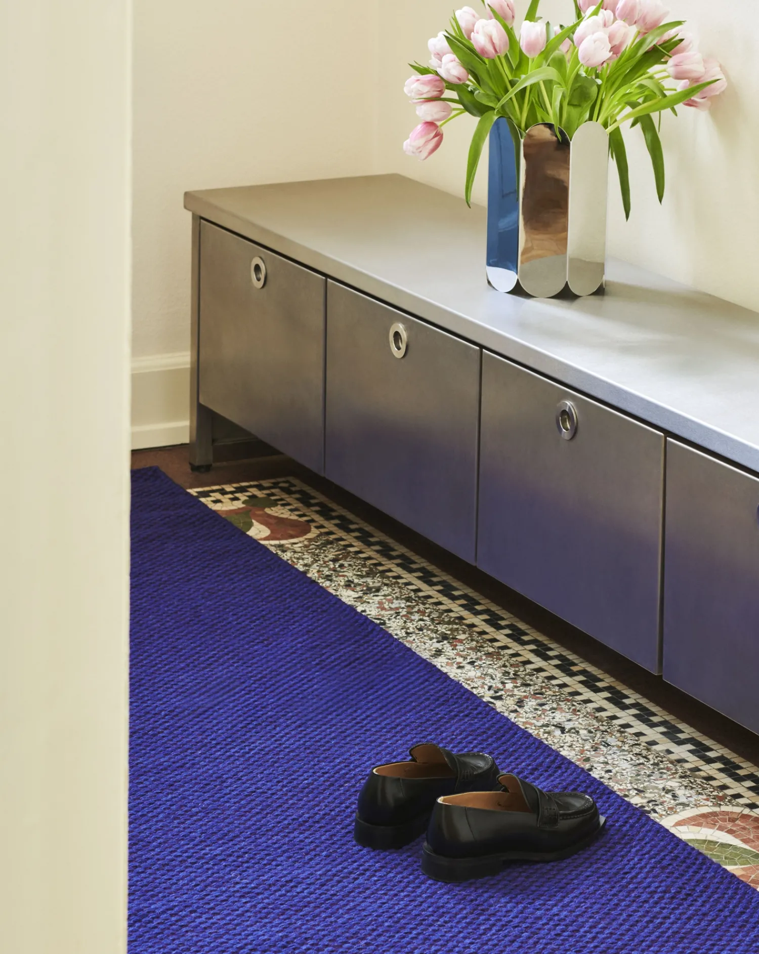 Outlet Hay - Løber Moiré Runner - Lilla/Purple - 80 x 200 cm