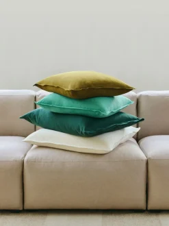 Discount Hay - Linen Cushion Cover - 50 x 50 - Sky blue