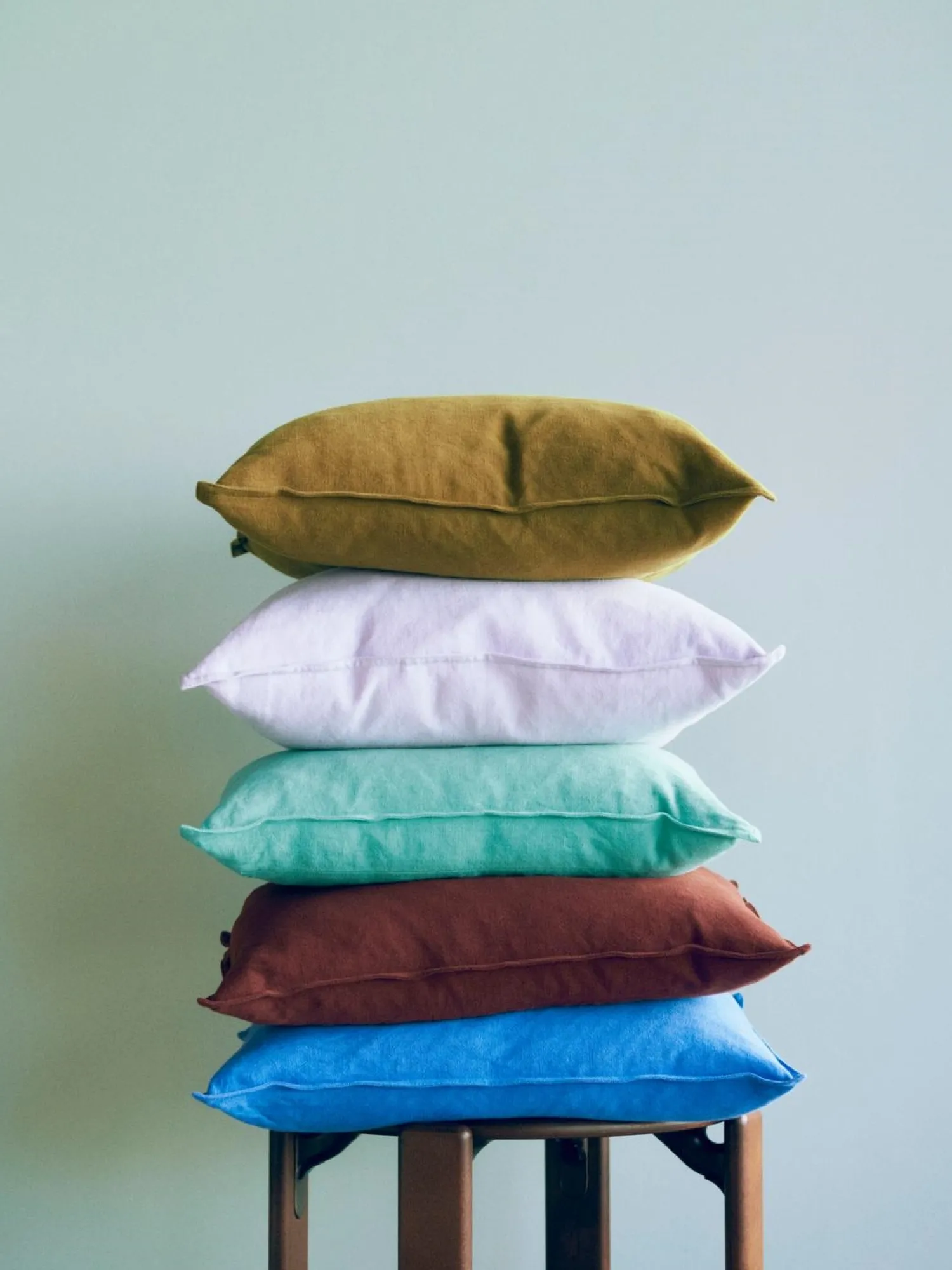 Sale Hay - Linen Cushion - 50x50 - Lavender - Lavender - 829