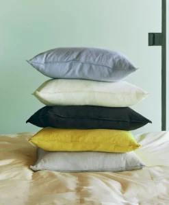 New Hay - Linen Cushion - 60x60 - Light Blue - Light blue - 1099
