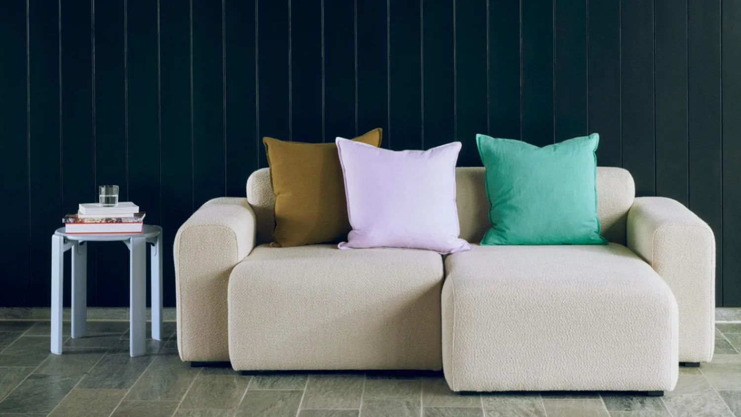 Hot Hay - Linen Cushion - 50x50 - Olive - Olive - 829