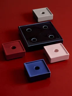 Online Hay - Lysestage - Mattone Candleholder - Small - Blue