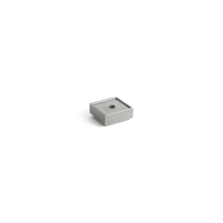 Outlet Hay - Lysestage - Mattone Candleholder - Small - Light Grey