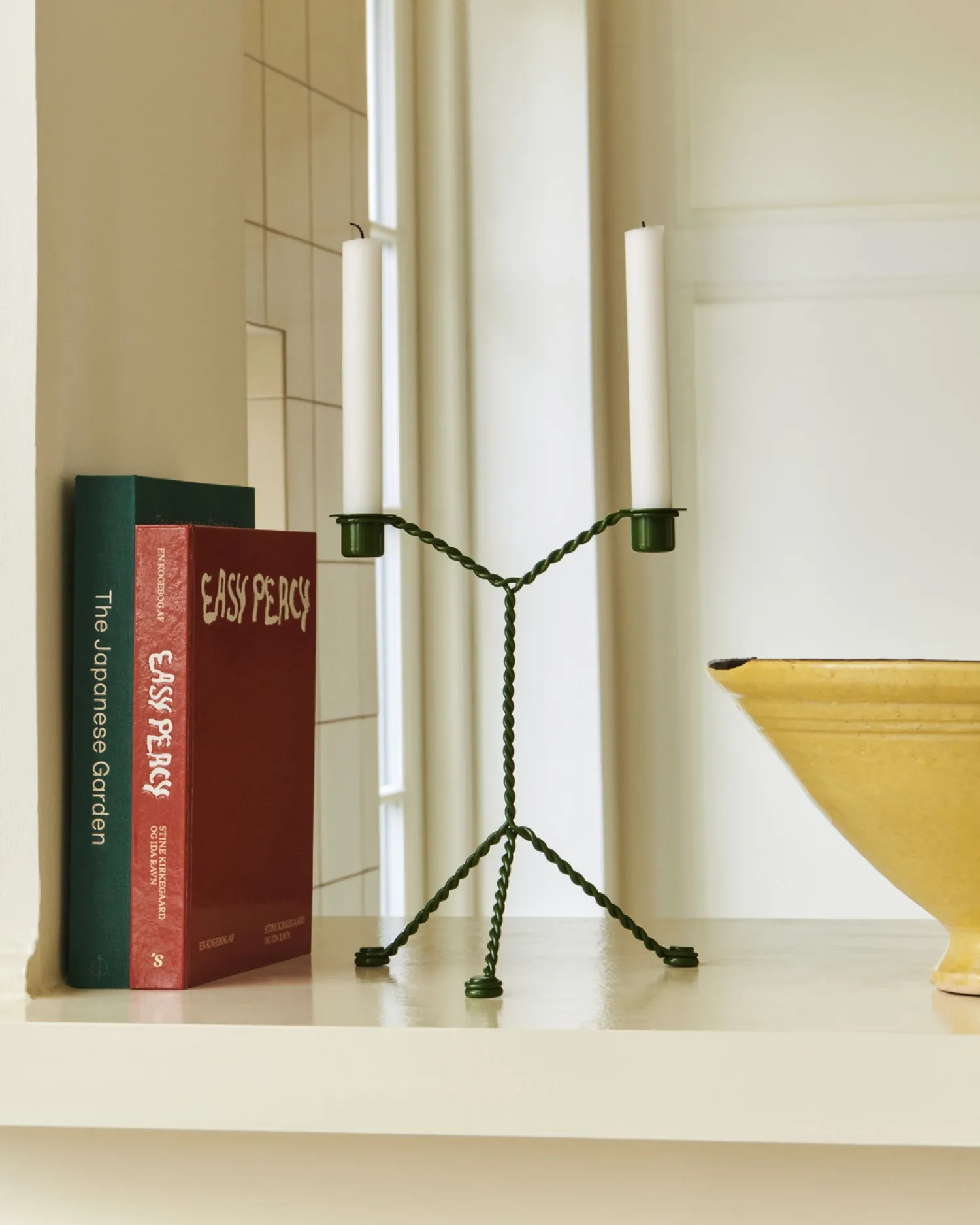 Outlet Hay - Lysestage - Wire - Mirror - Grøn