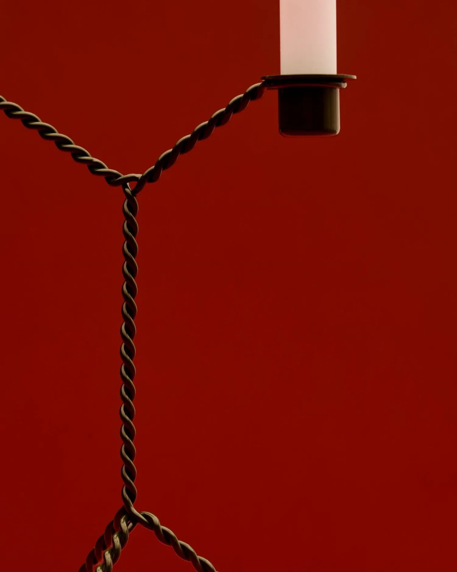 Outlet Hay - Lysestage - Wire - Mirror - Grøn