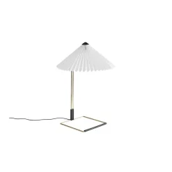 Discount Hay - Matin bordlampe - med hvid skærm - large - H:52 cm
