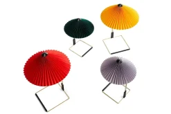 Outlet Hay - Matin bordlampe - Oxide red skærm (large)