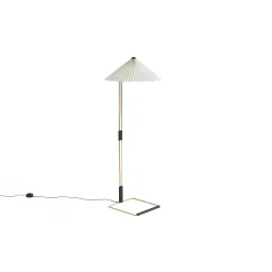 Clearance Hay - Matin gulvlampe - med hvid skærm