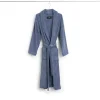 Outlet Hay - Mono Bathrobe / badekåbe - M/L - Steel Blue - Steel blue