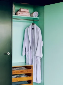 New Hay - Mono Bathrobe - M/L - Lavender - Lavender - 1499