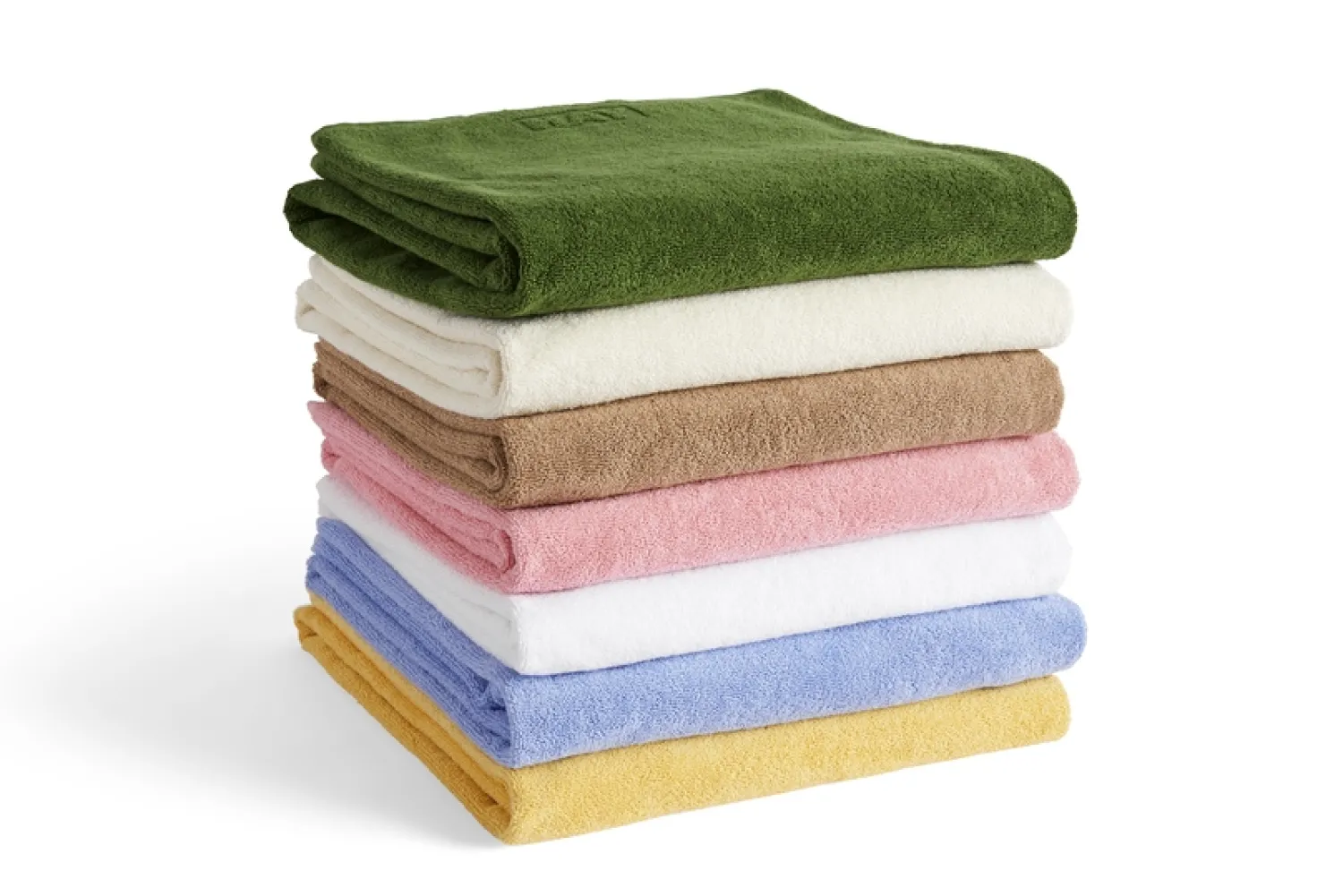 Hot Hay - Mono Bath Sheet (Organic) - W100 x L150 - Lavender - Lavender - 669